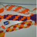 Kundenbild Fleecestoff 150 cm - Neonorange