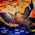 Kundenbild Aquarellblock, geklebt, kaltgepresste B�gen, 300 g - 26 x 36 cm