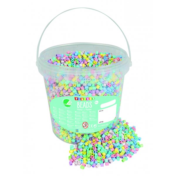 Pfeifenperlen Pastellmix - 10000 Stk Pfeifenperlen Pastellmix - 10000 Stk