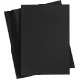Farbiger Karton - Schwarz - A4 - 180 g - 100 Blatt