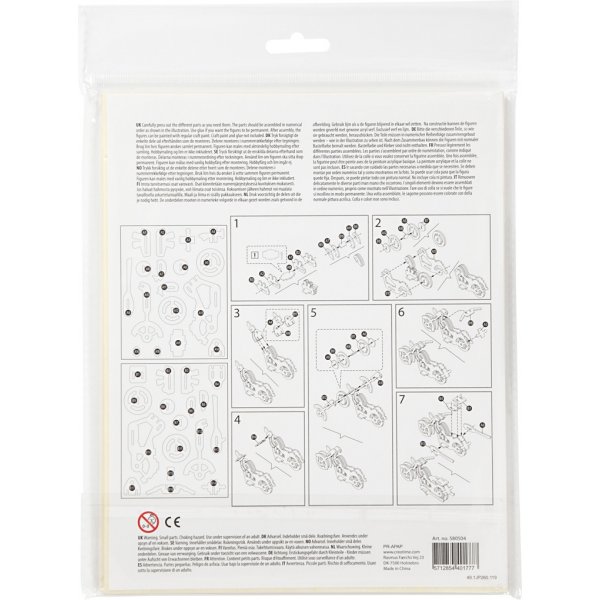 3D-Konstruktionsfigur - Motorrad