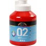 Schulfarbe - Acryl - Rot - Matt - 500 ml