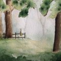 Kundenbild Aquarellblock, geklebte kaltgepresste B�gen, 300 g - A4