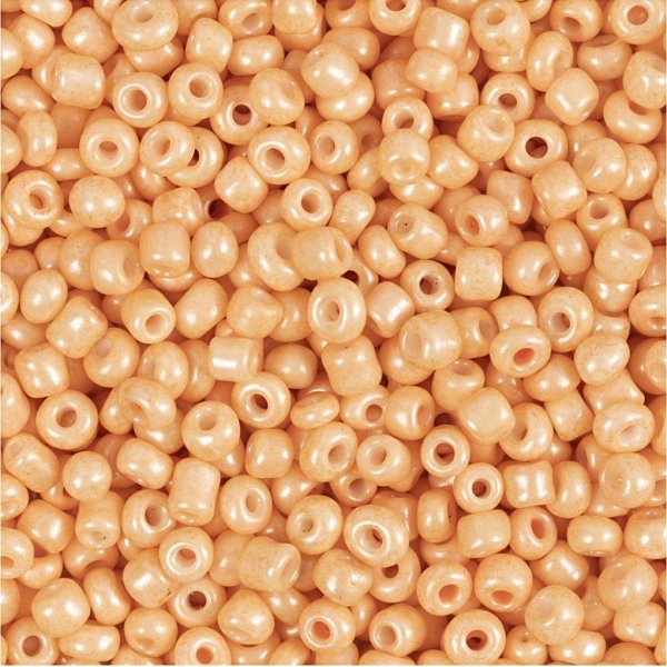 Rocailleperlen - Pfirsich - 25 g