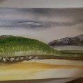 Kundenbild Aquarellblock, geklebt, rauer Hain, Bögen, 300 g - A4