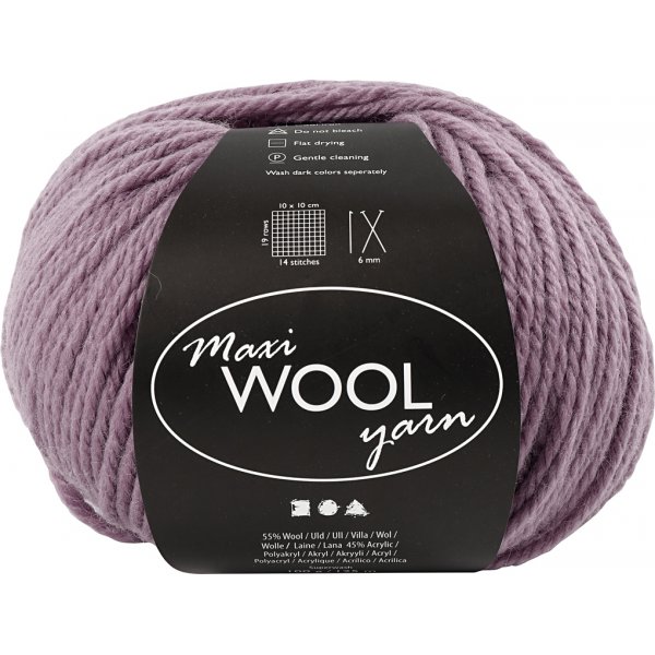 Wollgarn - Lavendel - 100 g Wollgarn - Lavendel - 100 g
