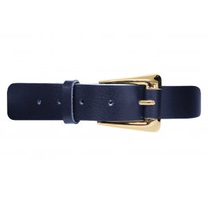 Damen-Rindsledergürtel - Marineblau - 85 cm Damen-Rindsledergürtel - Marineblau - 85 cm