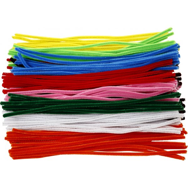 Pfeifenreiniger - 6 mm - gemischte Farben - 200 Stk Pfeifenreiniger - 6 mm - gemischte Farben - 200 Stk