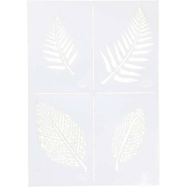 Schablone - Blatt - A4 Schablone - Blatt - A4