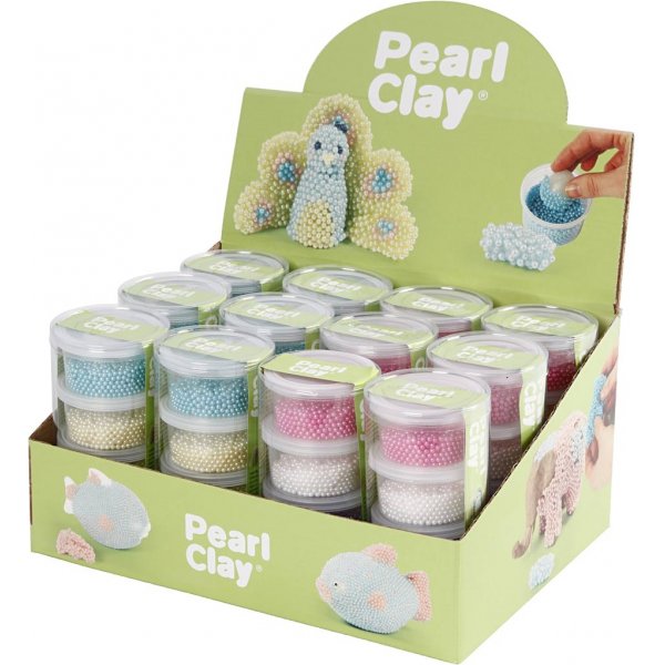 Pearl Clay® - gemischte Farben - 12 Stk Pearl Clay® - gemischte Farben - 12 Stk