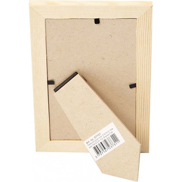 Holzrahmen mit Glas - 10,5 x 15,6 cm Holzrahmen mit Glas - 10,5 x 15,6 cm