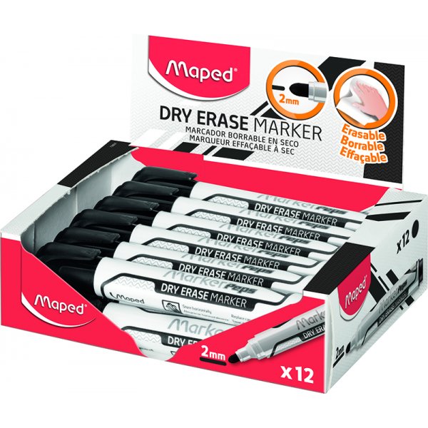 Whiteboard-Stift - Maped - Bullet 2 mm Whiteboard-Stift - Maped - Bullet 2 mm