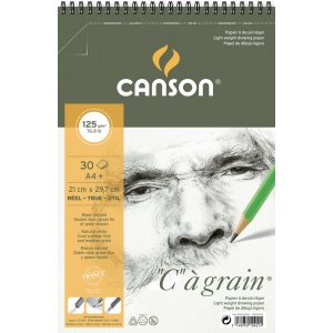 Skizzenpapier C à Körnung 125g Skizzenpapier C à Körnung 125g