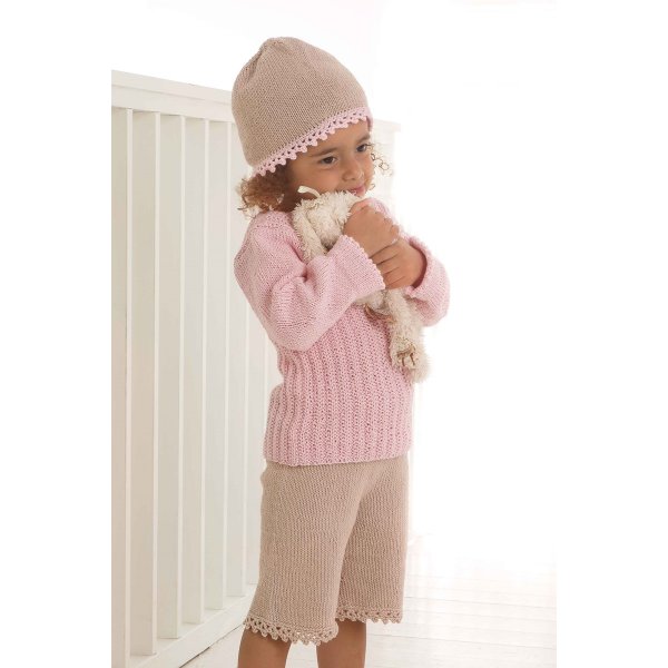 Strickmuster - Pullover, Shorts und Mtze (1410-5)