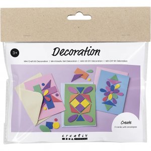 Mini-DIY-Kit - Kartenpuzzle mit Schaumstofffiguren Mini-DIY-Kit - Kartenpuzzle mit Schaumstofffiguren