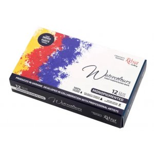 Aquarellfarbenset ROSA Gallery - Metalldose monopigmentiert 12 x 2,5 ml Aquarellfarbenset ROSA Gallery - Metalldose monopigmentiert 12 x 2,5 ml
