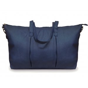 blaue Kunstledertasche blaue Kunstledertasche
