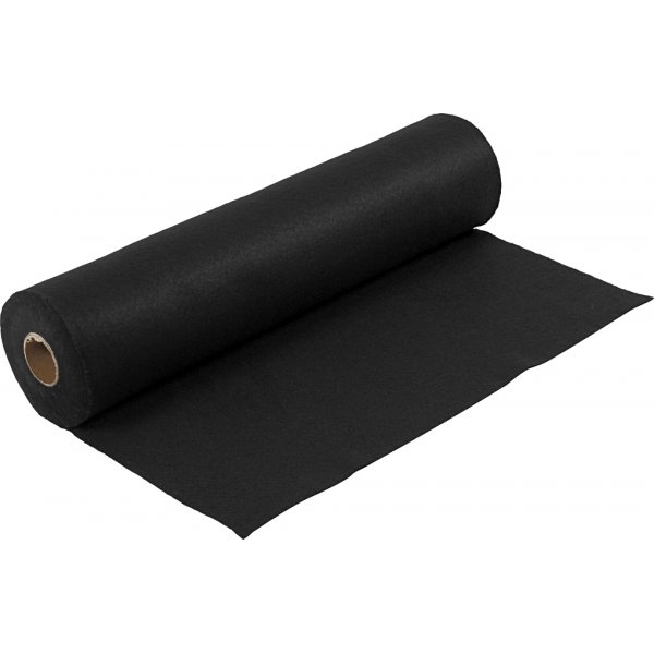 Hobbyfilz - Schwarz - 5 m Hobbyfilz - Schwarz - 5 m