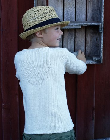 Strickanleitung - Pullover mit Knopfkragen (kleine Größen) Strickanleitung - Pullover mit Knopfkragen (kleine Größen)