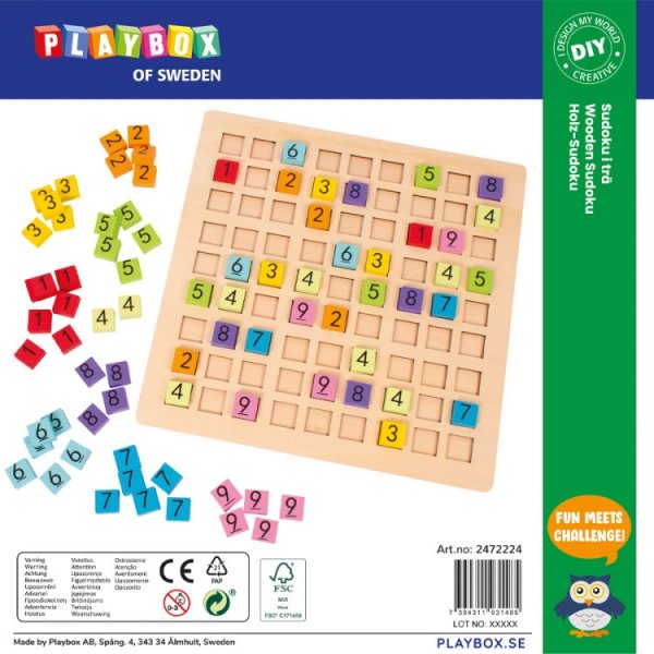 Sudoku, Holz