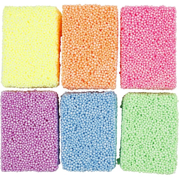 Soft Foam - Neonfarben - 6 x 10 g Soft Foam - Neonfarben - 6 x 10 g