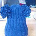 Kundenbild DROPS Big Merino Mix Garn - 50 g - Marineblau (17)