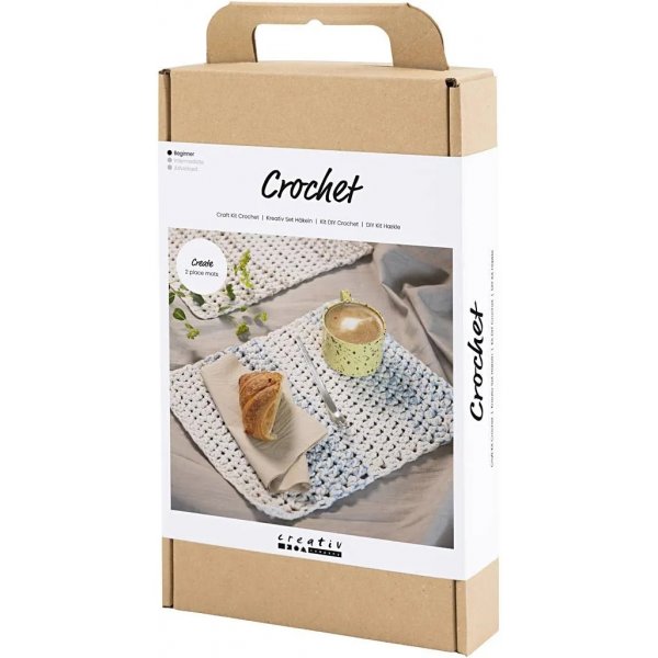 DIY Kit Häkeln, Tischset DIY Kit Häkeln, Tischset