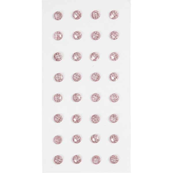 Strasssteine - hellrot - 8 mm - 32 Stk