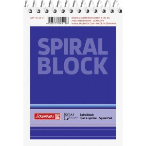 Spiralnotizbuch - A7 (50 Seiten) Spiralnotizbuch - A7 (50 Seiten)