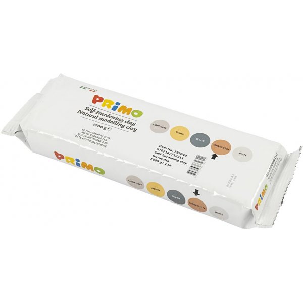 Selbsthärtender Ton - Terrakotta - 1000 g Selbsthärtender Ton - Terrakotta - 1000 g