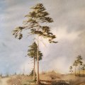 Kundenbild Aquarellblock, geklebt, rauer Hain, Bögen, 300 g - A5
