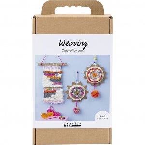 DIY-Set zum Weben von Wanddekorationen, gemischte Farben, 3-teilig DIY-Set zum Weben von Wanddekorationen, gemischte Farben, 3-teilig