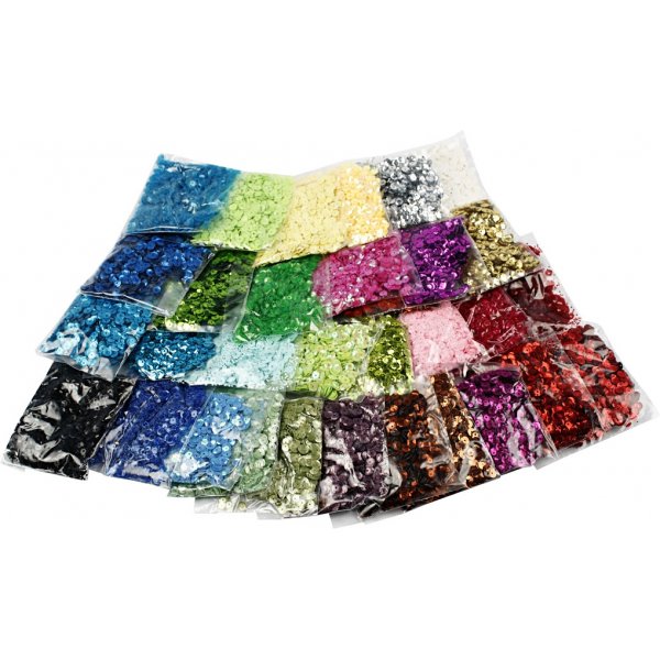 Pailletten - 32 x 25 g Pailletten - 32 x 25 g