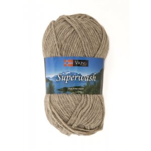 Wikingergarn Superwash 50g - Beige meliert (105) Wikingergarn Superwash 50g - Beige meliert (105)