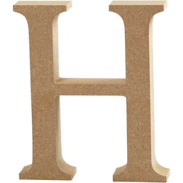 Buchstabe - 13 x 2 cm - H Buchstabe - 13 x 2 cm - H