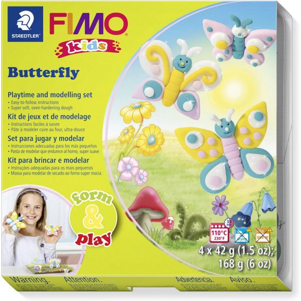 Modellset Fimo Kids Form&Play - Schmetterling