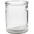 Kerzenglas - H9,8 cm - 6 Stk Kerzenglas - H9,8 cm - 6 Stk