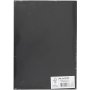 Farbiger Karton - Schwarz - A4 - 180 g - 100 Blatt