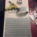 Kundenbild Wellpappe gewellt 50x70 cm 300 g - Silber