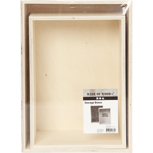 Aufbewahrungsboxen - Rechteck - 2 Stk Aufbewahrungsboxen - Rechteck - 2 Stk