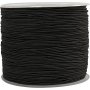 Elastische Kordel 1 mm - Schwarz - 250 m