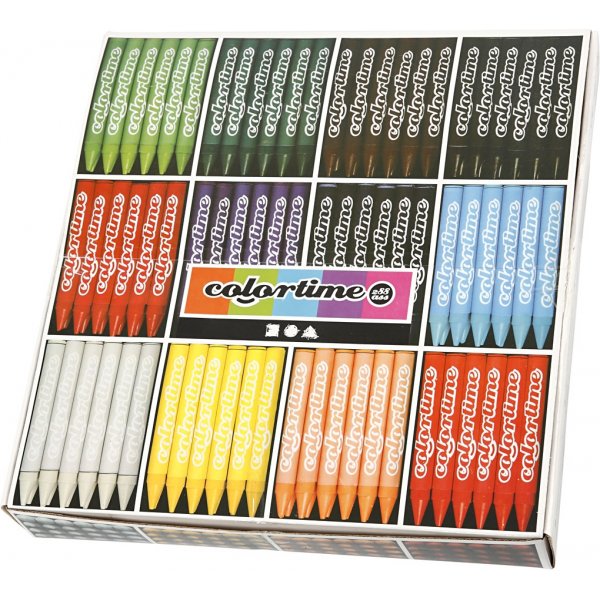 Colortime Buntstifte - gemischte Farben - 12 x 24 Stk Colortime Buntstifte - gemischte Farben - 12 x 24 Stk