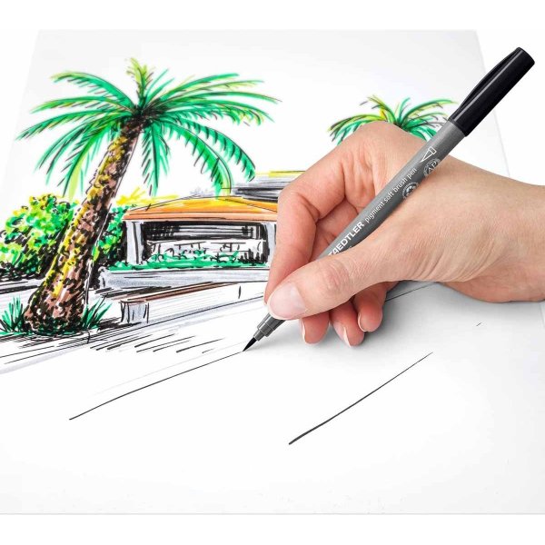 Staedtler Pigment Soft Brush Pen Staedtler Pigment Soft Brush Pen