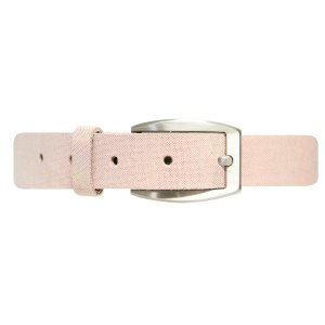 Damengürtel aus Kalbsleder - Rosa - 90 cm Damengürtel aus Kalbsleder - Rosa - 90 cm