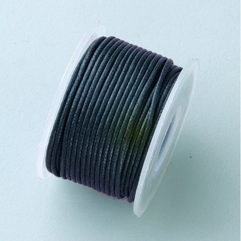 Kordel aus gewachster Baumwolle - Aubergine Kordel aus gewachster Baumwolle - Aubergine