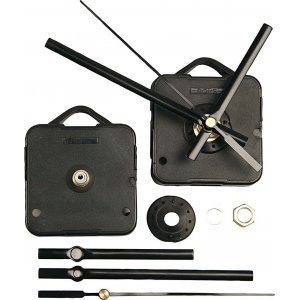 Uhrwerk - 3 mm - schwarz Uhrwerk - 3 mm - schwarz
