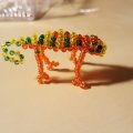 Kundenbild Rocailleperlen transparent � 2,6 mm - orange 17 g