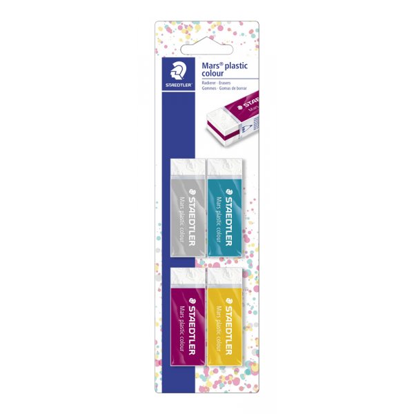 Radiergummi Mars Plastic Sandwich - 4er-Pack