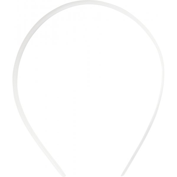 Diadem - 13 mm - weiß - 5 Stk Diadem - 13 mm - weiß - 5 Stk