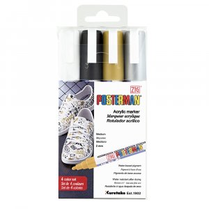 Markierstift ZIG Posterman PMA-30 2 mm, 4 St�ck